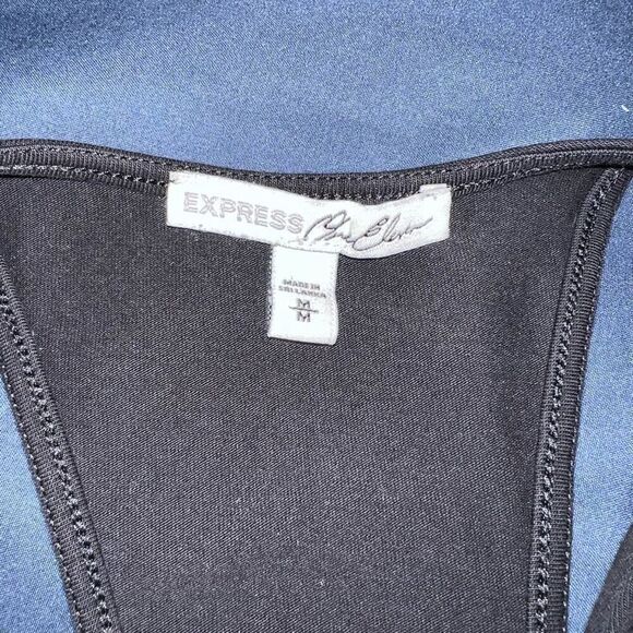 Express one eleven black bodysuit size M - Picture 5 of 5